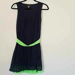 Paper doll Navy and lime jr teen dress size 16